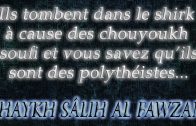 Ils tombent dans le shirk à cause des shouyoukh soufis – Shaykh Sâlih Al Fawzan