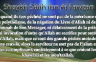 Commentaire d&rsquo;une partie de Charh As-Sounnah – Shaykh Sâlih Al Fawzan