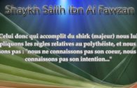 Il t’est obligatoire de croire en sa mécréance (Sharh sounnah) – Shaykh Ahmad Ibn ‘Omar Al Hazmy